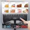 MIUI 5L Digital Air Fryer, Touch Control Air Fryer, Nonstick Basket Air Fryer, Visible Window Air Fryer, Family Size Air Fryer, Oil-Free Cooking Appliance, Compact Air Fryer, Multifunctional Air Fryer, Adjustable Temperature Air Fryer, Energy-Efficient Air Fryer MIUI 5L Digital Air Fryer | Touch Control | Nonstick Basket | Visible Window | Family Size