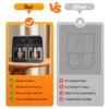 Upgrade your kitchen with. 8L Dual Zone Air Fryer is a game changer for healthier and fast cooking. Designed with advanced 360° hot air circulation, it delivers crispy, golden results with up to 80% less oil, making every meal guilt-free and delicious. The intuitive LED touchscreen offers effortless control, while multiple preset cooking modes take the guesswork out of meal prep. With an adjustable temperature range of 80°C-200°C  and a built-in timer, you can fry, bake, roast, and reheat with precision. Its spacious capacity allows you to cook family-size portions, while the non-stick, dishwasher-safe basket ensures easy cleanup. Whether you are making crispy fries, juicy chicken, or roasted vegetables, the 8L Dual Zone Air Fryer provides a seamless efficient cooking experience perfect for busy households. CE, UKCA certified for quality and reliability.