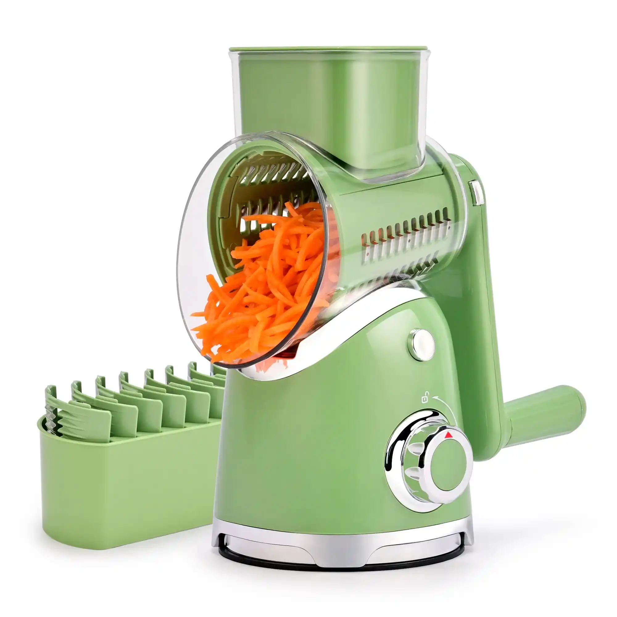 Rotary Cheese Grater & Vegetable Shredder